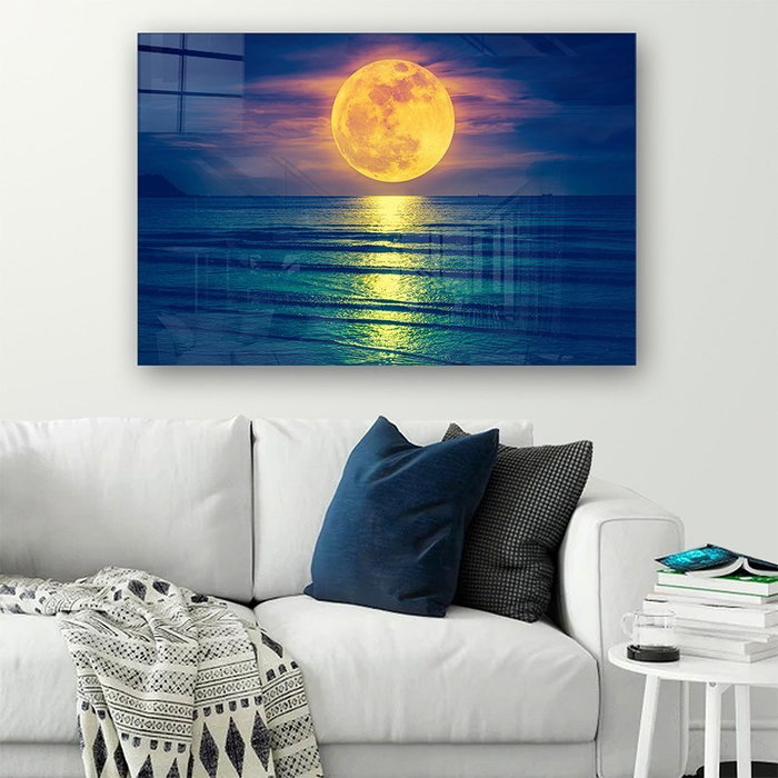 Wallity Cuadro Decorativo de Cristal Templado Multicolor 50 x 70 cm